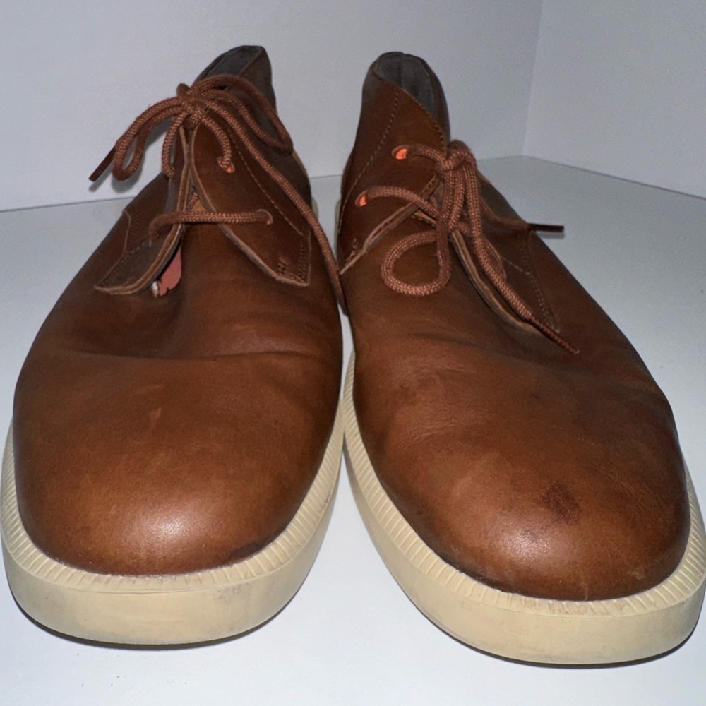 Camper Bill Chukka Ankle Boots in Brown 44 10.5 Mixed Leather Suede - Picture 2 of 9